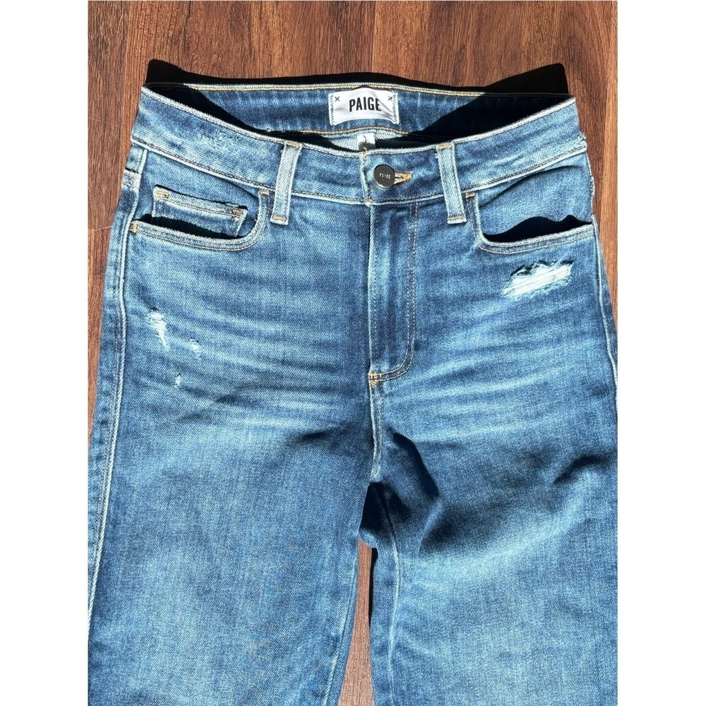 ♾️Paige Ankle Slim Designer Jeans Everyday Casual Relaxed Coastal Capsule 2♾️ - Picture 4 of 10